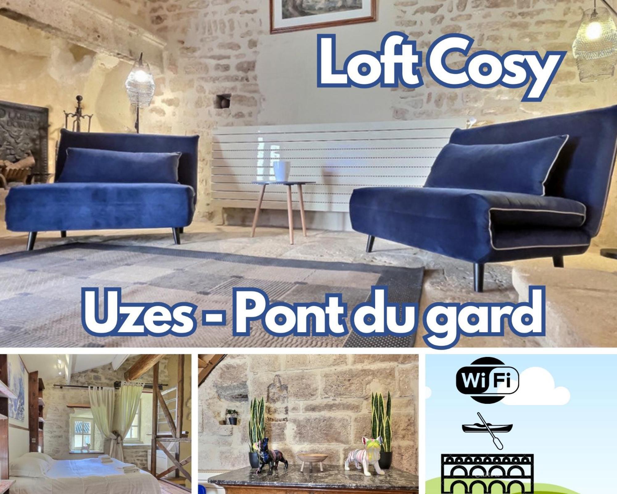 Chez Lydia - Loft Cosy, Depart Canoe A Pied, Proche Pont-Du-Gard Et Uzes 里茅林斯 外观 照片